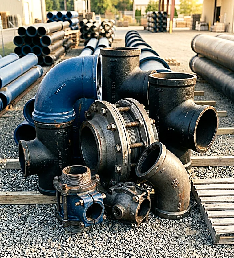 Tuyaux en fonte ductile
